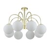 Миниатюра фото потолочная люстра indigo 13017/8r gold v000326 | 220svet.ru