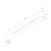 Миниатюра фото светильник стационарный светодиодный 9вт 4200k elektrostandard stick 55000/led | 220svet.ru
