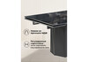 Миниатюра фото керамический стол 200(260)х100х77 woodville монерон черный 588032 | 220svet.ru