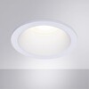 Миниатюра фото встраиваемый светильник arte lamp helm a2869pl-1wh | 220svet.ru