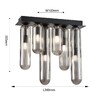 Миниатюра фото потолочная люстра favourite stalactit 4454-6p | 220svet.ru