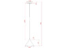 Миниатюра фото подвесной светильник arte lamp lark a7103sp-1bk | 220svet.ru
