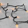 Миниатюра фото гирлянда нить с колпачком 10м экстра тепло-белая 220в 100 led провод черный пвх ip65 ltc pst100cap-11-2eww | 220svet.ru