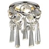 Миниатюра фото встраиваемый светильник ambrella light crystal k2222 ch/cl | 220svet.ru
