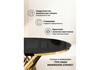 Миниатюра фото стол стеклянный woodville twist gold / black 11642 | 220svet.ru