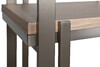 Миниатюра фото стеллаж 120*32,5*200см garda decor 58db-15868 | 220svet.ru
