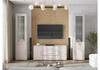Миниатюра фото гостиная комплектация 1 woodville мотру кашемир / шампань 584207 | 220svet.ru