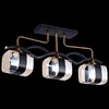 Миниатюра фото потолочная люстра reluce 72106-0.3-03 bk+gab | 220svet.ru