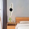 Миниатюра фото бра reluce 86861-9.2-001il led9w bk | 220svet.ru