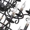 Миниатюра фото подвесная люстра vitaluce v1039/12+6 | 220svet.ru