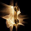 Миниатюра фото настенный светильник loft it flame 10452/2w gold | 220svet.ru