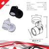 Миниатюра фото накладной светильник reluce technical 16020-9.5-001ct mr16 bk | 220svet.ru