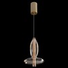 Миниатюра фото подвесной светодиодный светильник crystal lux sp7w led amber | 220svet.ru