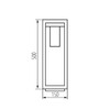 Миниатюра фото садовый светильник kanlux vimo 50 br 34985 | 220svet.ru