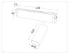 Миниатюра фото трековый светодиодный светильник ambrella light track system magnetic 220v gl1212 | 220svet.ru