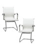 Миниатюра фото офисное кресло для посетителей dobrin cody lmr-102n-n_ch-m_el-white-11434 | 220svet.ru