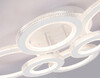 Миниатюра фото потолочная светодиодная люстра с пультом ду ambrella light  acrylica fa8874 | 220svet.ru