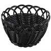 Миниатюра фото корзинка для хлеба круг фестоны черный belvedere viejo valle | 220svet.ru