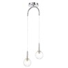 Миниатюра фото подвесной светильник crystal lux luxury sp2 chrome | 220svet.ru