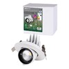 Миниатюра фото встраиваемый светодиодный светильник tdm electric акцент-1dsl-01-018-nw sq0369-0403 | 220svet.ru