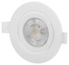 Миниатюра фото светильник светодиодный встраиваемый эра kl led 25a-5 3k wh 5вт 3000к круглый поворотный белый б0068128 | 220svet.ru