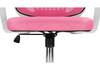 Миниатюра фото компьютерное кресло woodville ergoplus pink / white 15376 | 220svet.ru