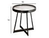 Миниатюра фото стол журнальный garda decor 47ed-28020 | 220svet.ru