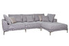 Миниатюра фото диван модульный правый garda decor | 220svet.ru