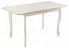 Миниатюра фото стол деревянный амато молочный | 220svet.ru