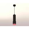 Миниатюра фото комплект подвесного светильника ambrella light techno spot xp7402003 sbk/pi черный песок/розовый (a2302, c6343, a2030, c7402, n7193) | 220svet.ru