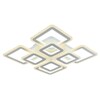 Миниатюра фото потолочная светодиодная люстра profit light 8085/4+4 wht | 220svet.ru