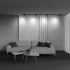 Миниатюра фото трековый светильник maytoni technical tr087-1-gu10-b | 220svet.ru