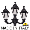 Миниатюра фото садово-парковый фонарь fumagalli ricu/ofir/rut 2l+1 e26.157.r21.axf1r | 220svet.ru