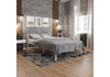 Миниатюра фото кровать полутораспальная woodville фади 120х200 белая 491585 | 220svet.ru