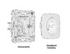 Миниатюра фото розетка ambrella volt quant omega mo126010 | 220svet.ru