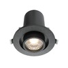 Миниатюра фото встраиваемый светодиодный светильник maytoni hidden dl045-01-10w4k-b | 220svet.ru