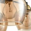 Миниатюра фото потолочная люстра lumion landa 8249/6c античное золото | 220svet.ru
