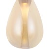 Миниатюра фото подвесной светодиодный светильник crystal lux gaudi sp4w led amber | 220svet.ru