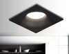 Миниатюра фото светильник встраиваемый ambrella light tn102812 | 220svet.ru