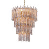 Миниатюра фото подвесная люстра delight collection saint roch 771197 chrome/smoke | 220svet.ru