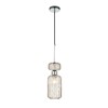Миниатюра фото подвесной светильник escada gloss 1141/1s chrome/beige | 220svet.ru