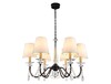 Миниатюра фото подвесная люстра newport 3976/c black+brass м0071828 | 220svet.ru