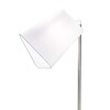 Миниатюра фото торшер escada hall chrome/white 10185/t white | 220svet.ru