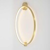 Миниатюра фото бра crystal lux real ap26w led brass | 220svet.ru