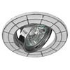 Миниатюра фото встраиваемый светильник эра штампованный st7a ch/wh б0036491 | 220svet.ru
