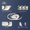 Миниатюра фото потолочный светодиодный светильник rivoli abby 6101-101 б0059007 | 220svet.ru