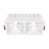 Миниатюра фото встраиваемый светильник maytoni alfa led dl043-02-15w4k-sq-w | 220svet.ru