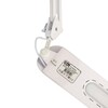 Миниатюра фото настольная лампа (10610) uniel tld-524 white/led/500lm/4500k/dimmer | 220svet.ru
