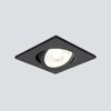 Миниатюра фото встраиваемый светодиодный светильник elektrostandard 15273/led черный a056033 | 220svet.ru