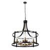 Миниатюра фото подвесная люстра arte lamp avior a7011sp-5bk | 220svet.ru